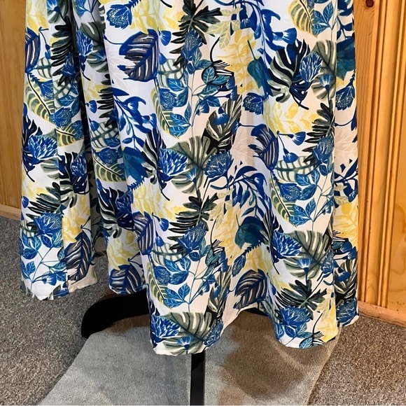 NWT Melloday Smocked Ruffle Cap Sleeve Maxi Dress Sz-S - Picture 4 of 13